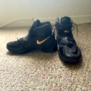 Black and purple pot of gold lebrons